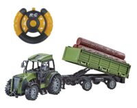 Junior Wheels RC traktori ja tukkiperävaunu