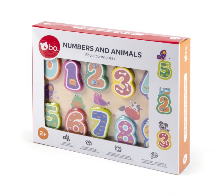 BO. Puzzle Numbers and Animals