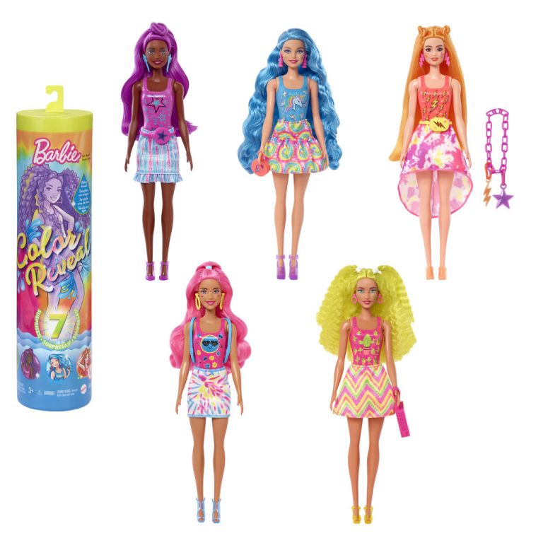 Barbie® Color Reveal™ Neon Tie-Dye Doll
