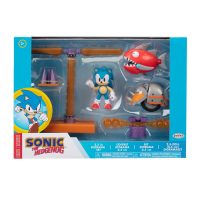 Sega Sonic 6 cm Figure Diorama Setti