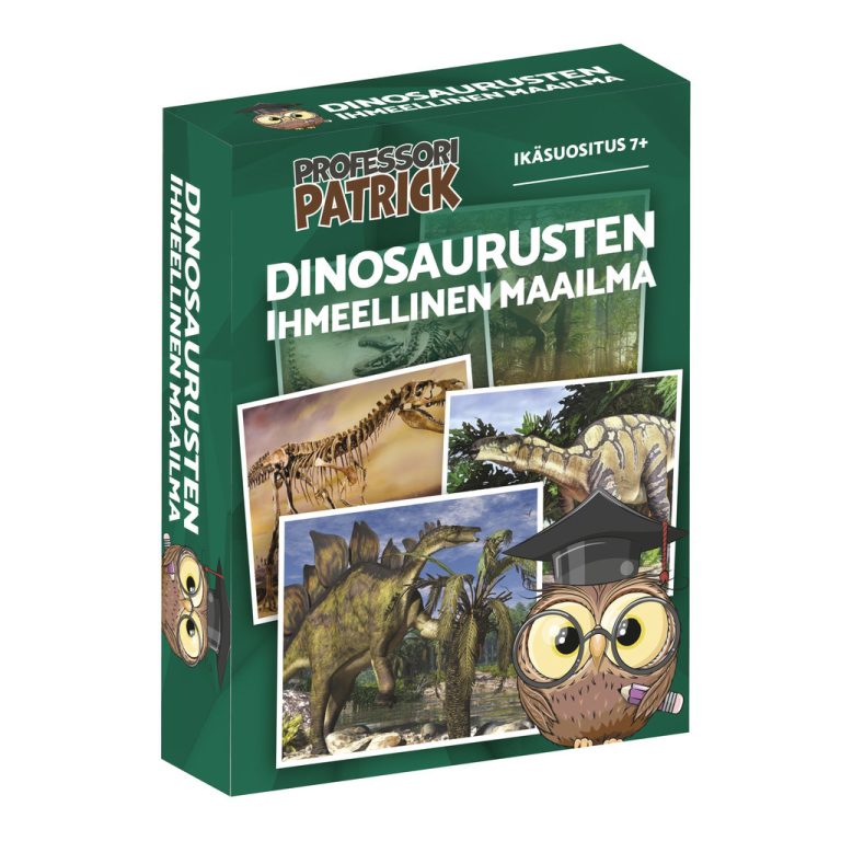 Professori Patrick &#8211; Dinosaurusten ihmeellinen maailma -tietovisa