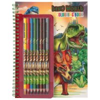 Dino World Värityskirja &#038; -kynät