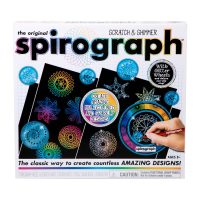 Spirograph Säihkyvät Raaputuskuviot