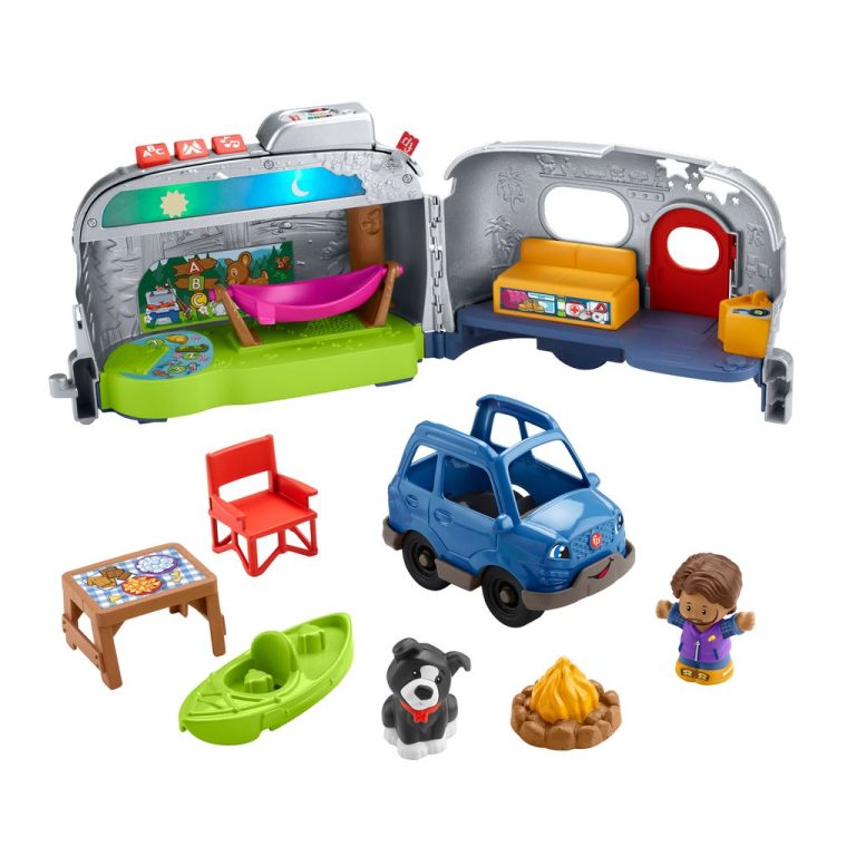 Fisher-Price® Little People® Light-Up Learning Camper -asuntoauto