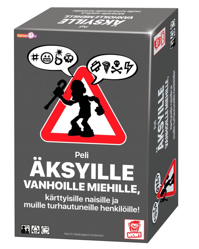 Peli äksyille vanhoille miehille, kärttyisille naisille ja muille kaavoihin kangistuneille henkilöille!