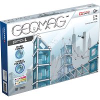 Geomag Pro-L New Yorkin maamerkit magneettinen rakennussarja 174 osaa