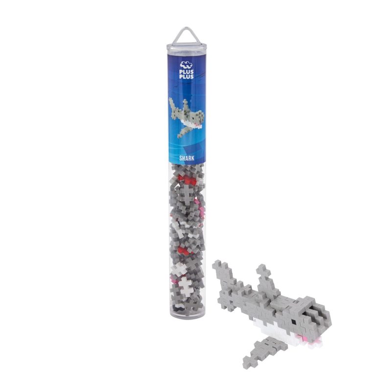 Plus-Plus Shark / 100 pcs Tube