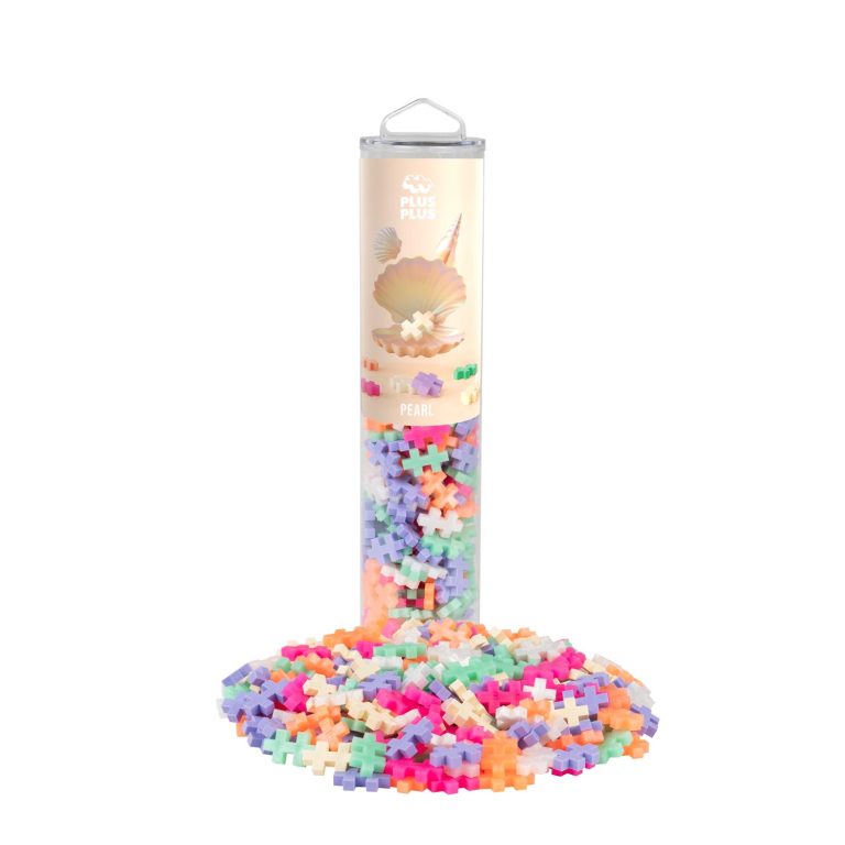 Plus-Plus Pearl mix / 240 pcs Tube