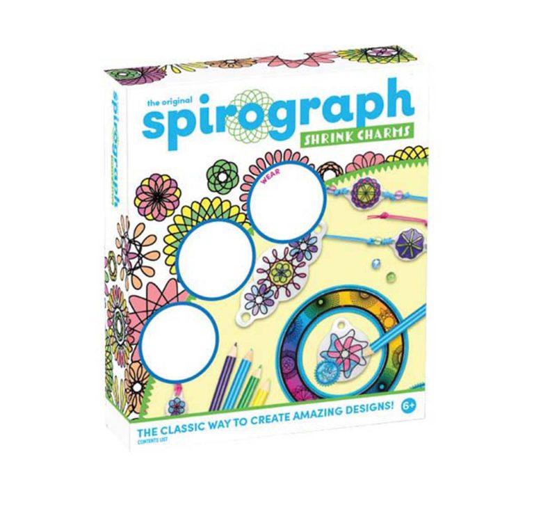 Spirograph Shrink Charms