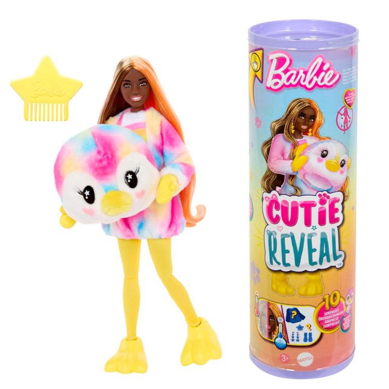 Barbie® Cutie Reveal™ -nukke, pingviini