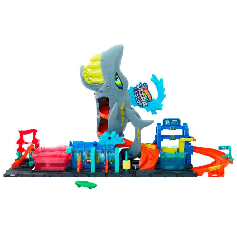 Hot Wheels® Ultra Shark Car Wash -autopesula