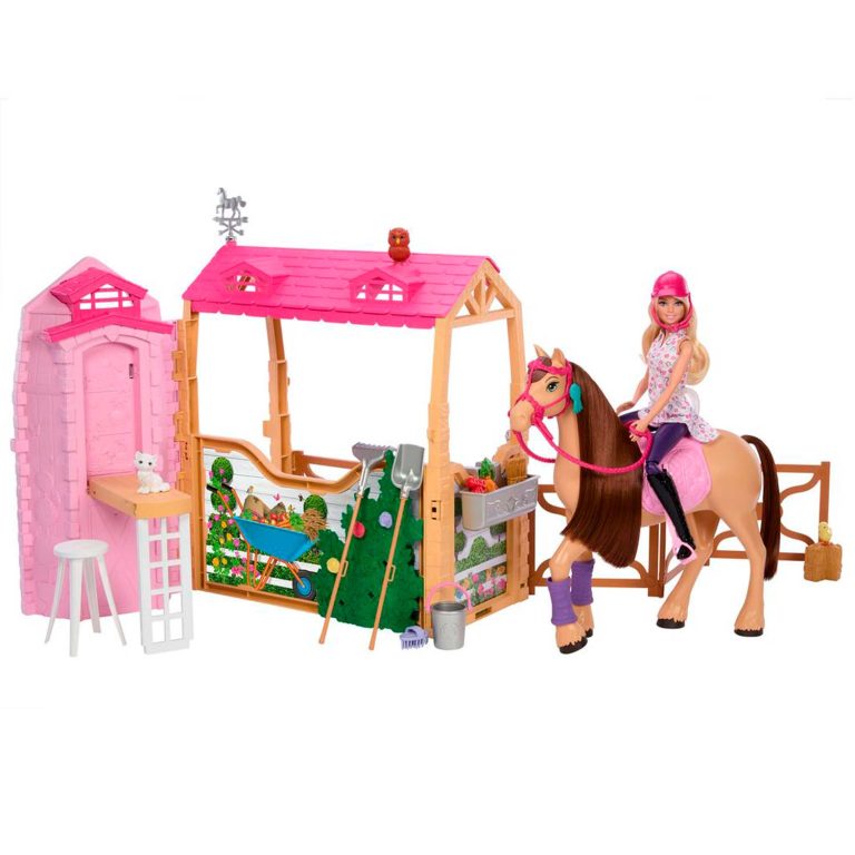 Barbie Mysteries™ The Great Horse Chase™ Ultimate Stable™ -ratsutallileikkisetti