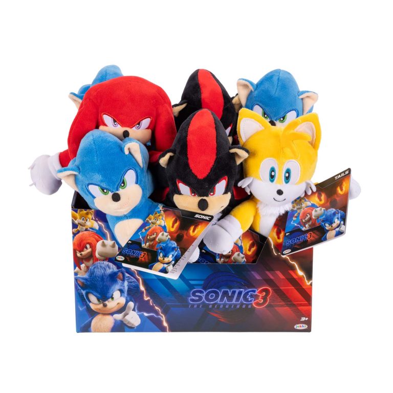 Sonic 3 Movie Pehmo 23 cm