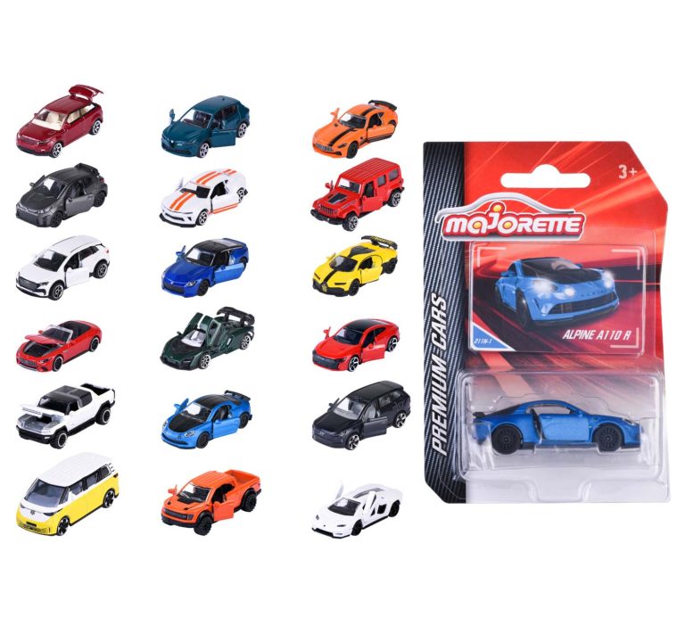 Majorette Premium auto, die-cast, useita erilaisia, myydään yksittäin