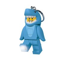 LEGO CLASSIC, SHARK SUIT GUY Key chain w/LED light, hang tag