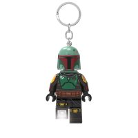 LEGO STAR WARS BOBA FETT Key chain w/LED light, hang tag