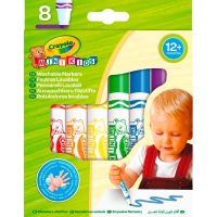 Crayola Mini Kids -ensitussit 8 kpl