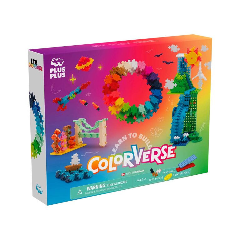 Plus-Plus Learn to build Colorverse Super set