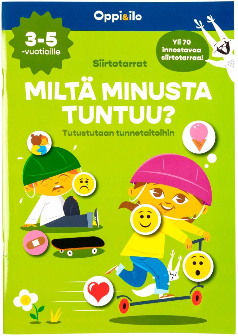 Miltä minusta tuntuu -puuhakirja