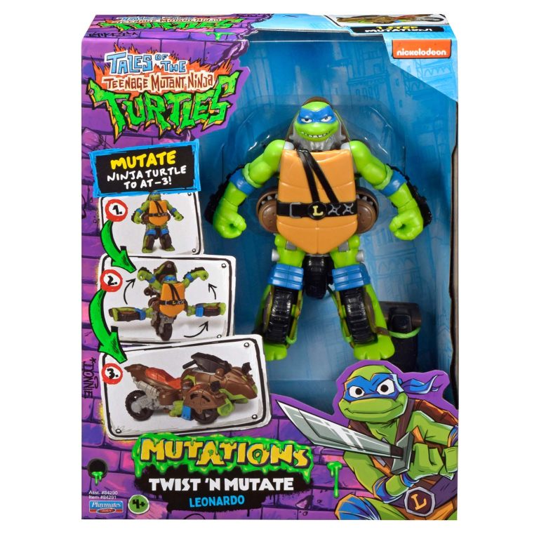 Turtles Mutant Mayhem Transformer Turtle 2 Asst.