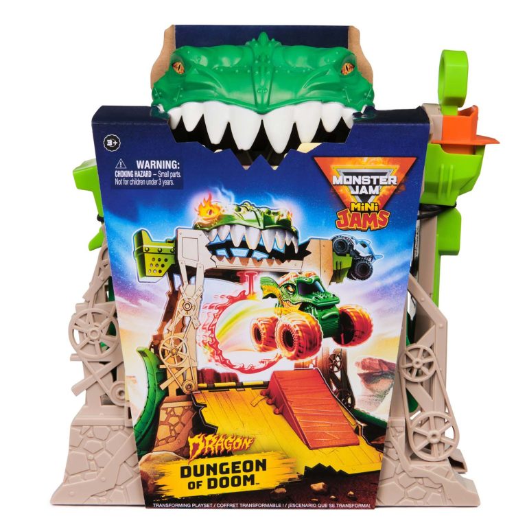 Monster Jam Mini 1:87 Transforming Playset