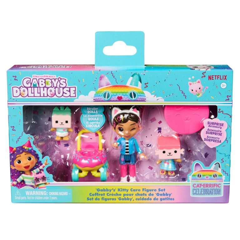 Gabby&#8217;s Dollhouse Friends Kitty Care Figure Pack