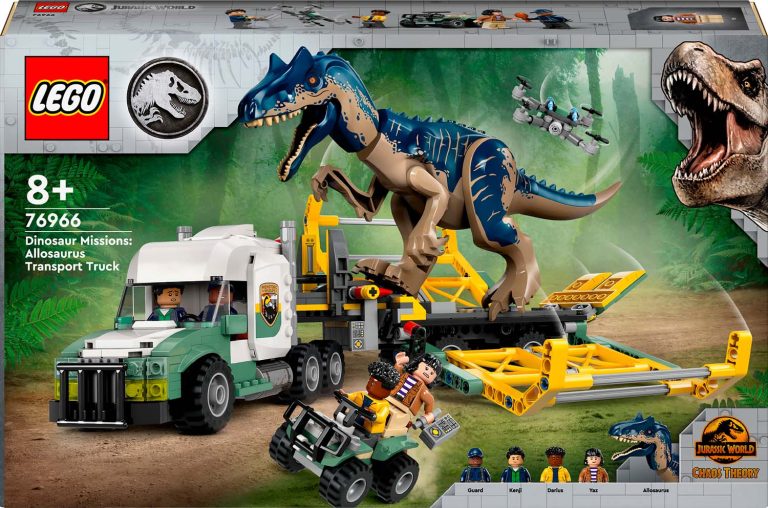 LEGO Jurassic World 76966 &#8211; Dinosaurus-operaatiot: Allosaurus-rekka