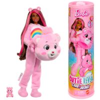 Barbie Cutie Reveal x Care Bears Cheer Bear -nukke