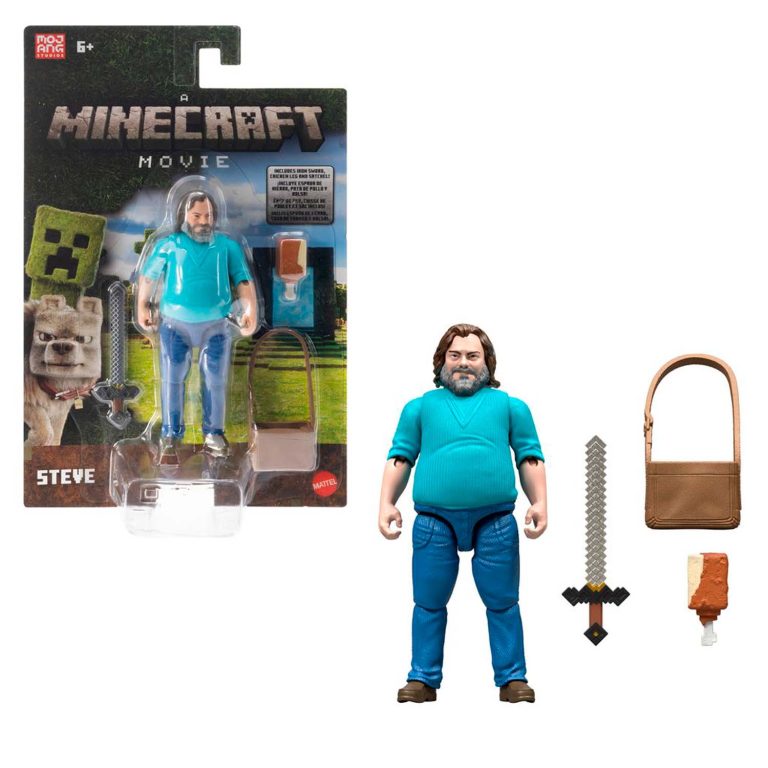 Minecraft Movie Steve -hahmo