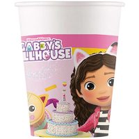 Gabby&#8217;s Dollhouse pahvimuki 200 ml 8 kpl/pkt