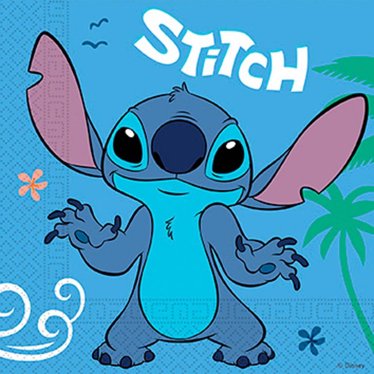 Lilo &#038; Stitch suuri lautasliina 33 x 33 cm 20 kpl/pkt