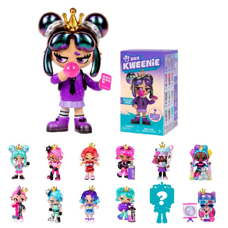 XOX KWEENIE Fearless-yllätyshahmo 10 cm laj.