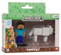 Minecraft 3D 6 cm hahmo 2 kpl