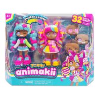 Animakii-nukke tikkari/purkka