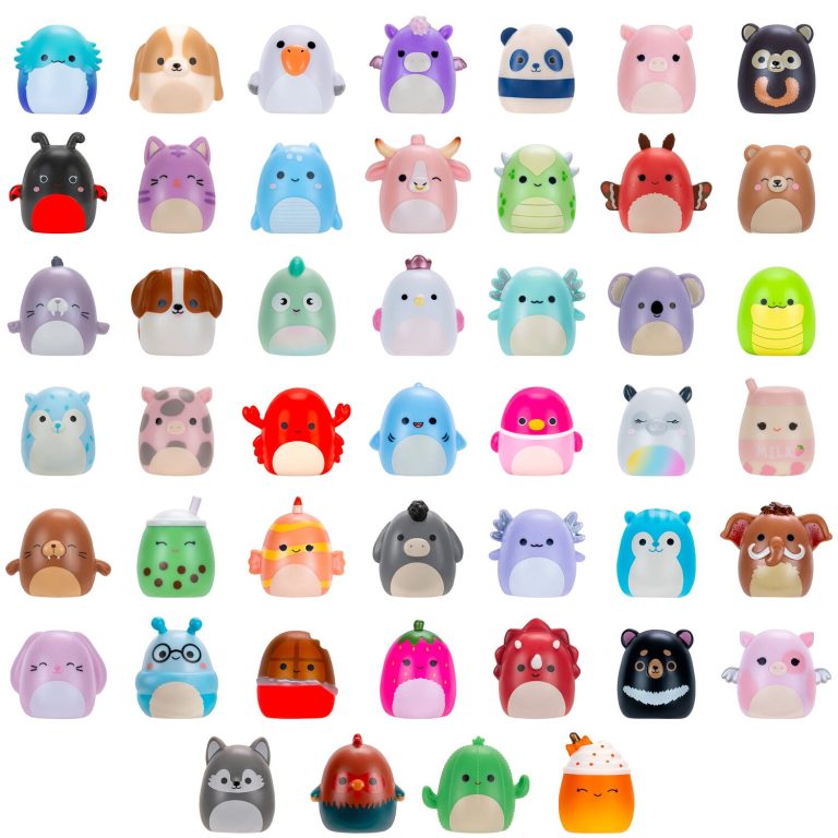 Squish-a-longs 2,5 cm yllätyshahmo 2 kpl S3