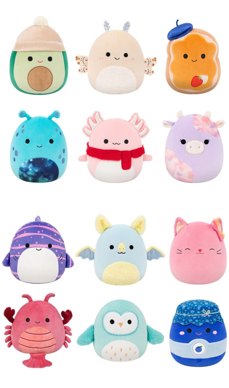 Squishmallows 19 cm P25 pehmo A ja B