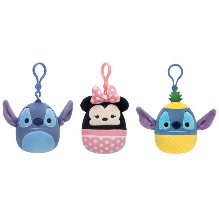 Squishmallows 9 cm Disney klipsipehmo