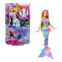 Barbie Flower Magic Mermaid™ -nukke lila