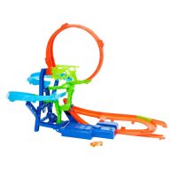 Hot Wheels Stunt Tracks Mid-Air Crash -autorata