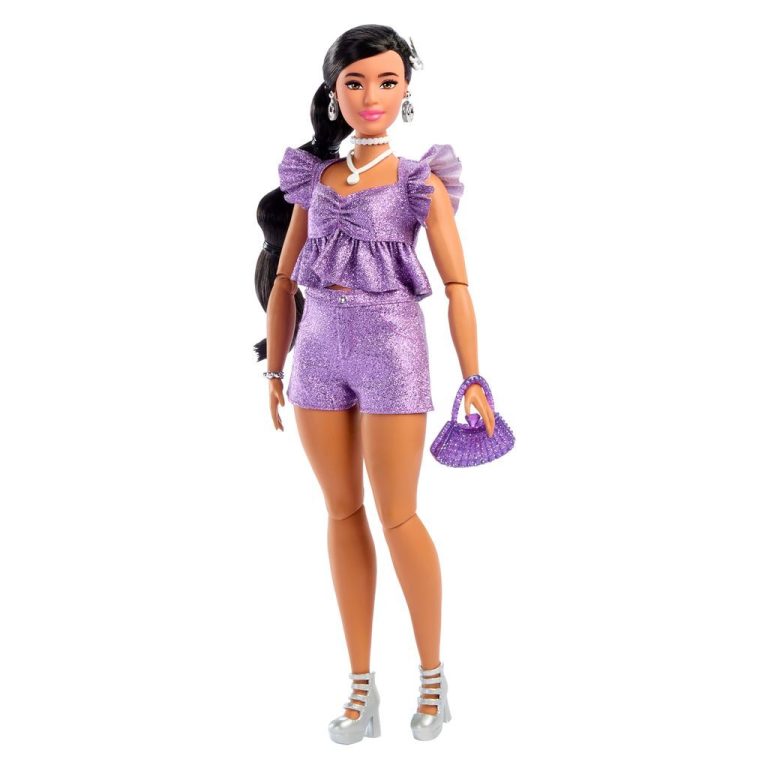Barbie Deluxe Style -nukke lila