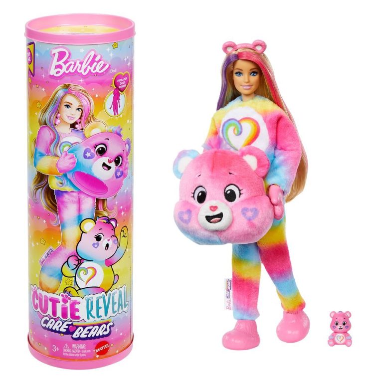 Care Bears Barbie Cutie Reveal -nukke