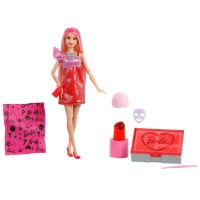 Barbie Party Unboxed -nukke punainen