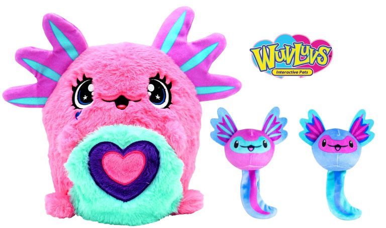 Alot-A-Lotls pehmohahmo ja poikaset