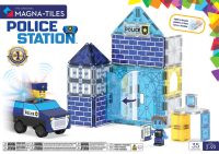MAGNA-TILES® Police Station -poliisiasema