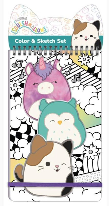 Squishmallows Väritys- ja piirtokirja
