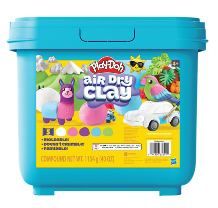 Play Doh ilmakuivuvasavi väripurkki