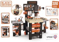 Smoby Black+Decker Mega Center, työkalupenkki