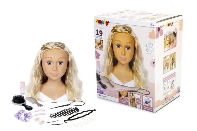 Smoby My Beauty Blonde -vaaleahiuksinen kampauspää
