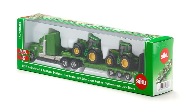 Siku 1:87 Lavettirekka John Deere Traktoreilla