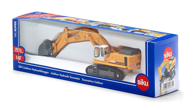 Siku 1:87 Liebherr Hydraulinen Kaivuri